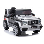 Elektrické autíčko Mercedes Benz G 63 AMG - lakované - strieborné